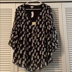 Women’s layered blouse